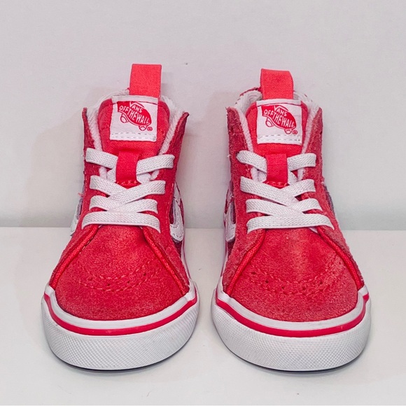 Vans Sk8-Hi Pink Sequins Toddler 5.5 - Picture 3 of 6